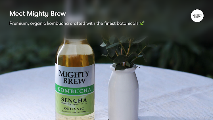 Conozca Mighty Brew: Kombucha ecológica galardonada