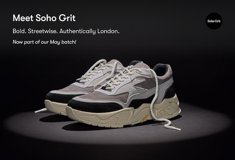 Conheça a Soho Grit: Ténis com borda e atitude
