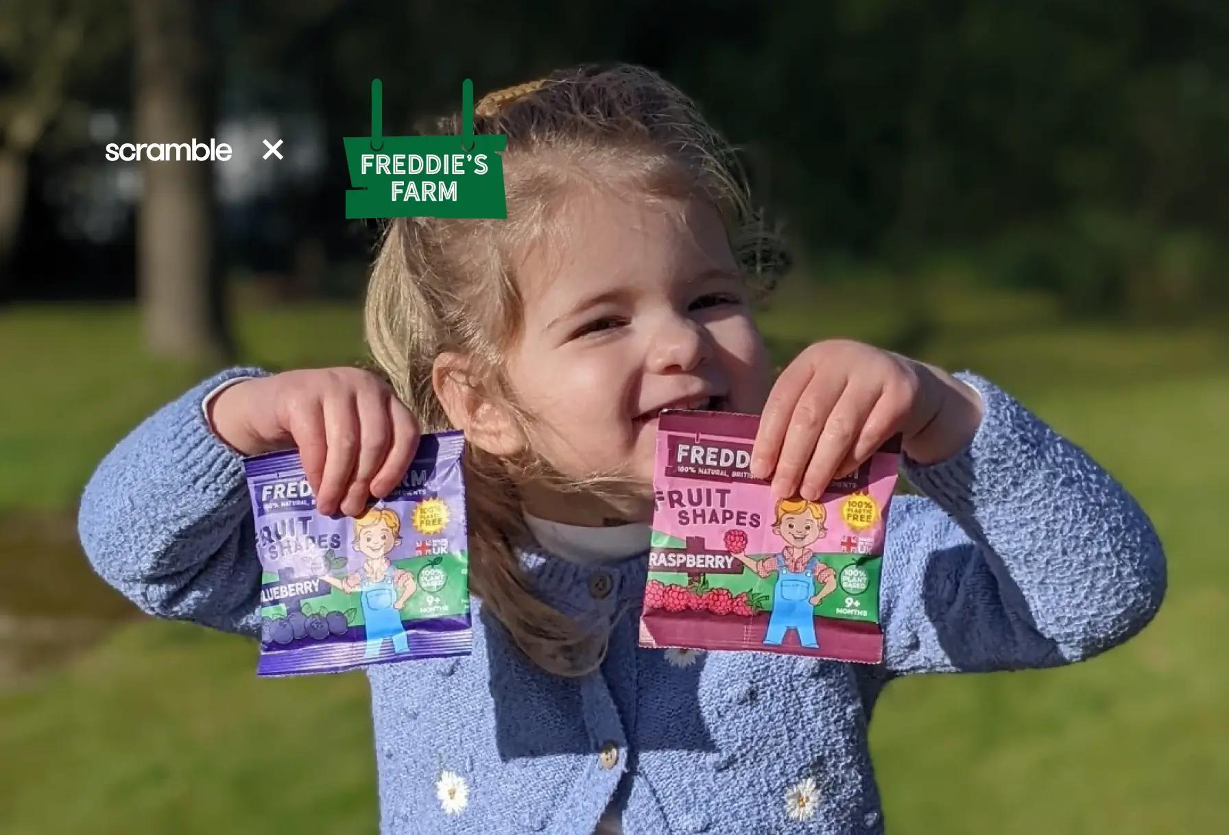 Vers, leuk en duurzaam: Het verhaal van Freddie's Farm Snacks