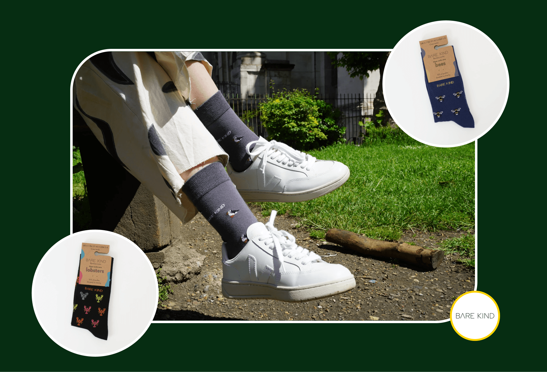 Treffen Sie Bare Kind: Socken, die Wildtiere retten