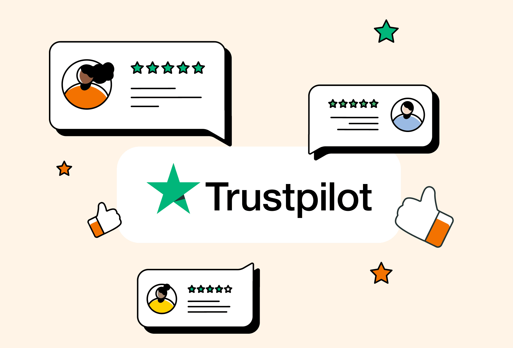 La confianza de los inversores: Nuestra calificación de 4,7 estrellas en Trustpilot