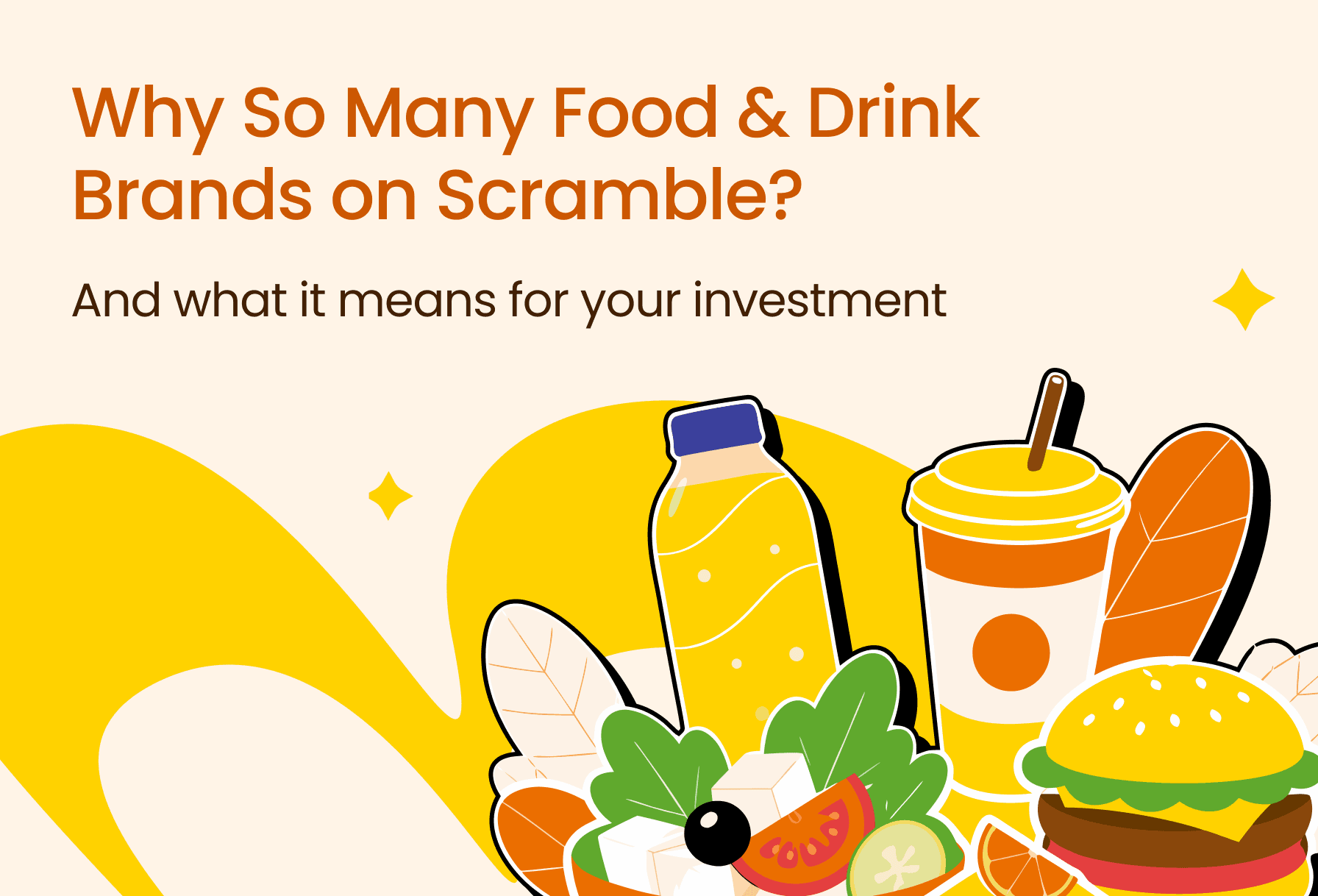 Lebensmittel- und Getränkemarken auf Scramble und die Logik dahinter
