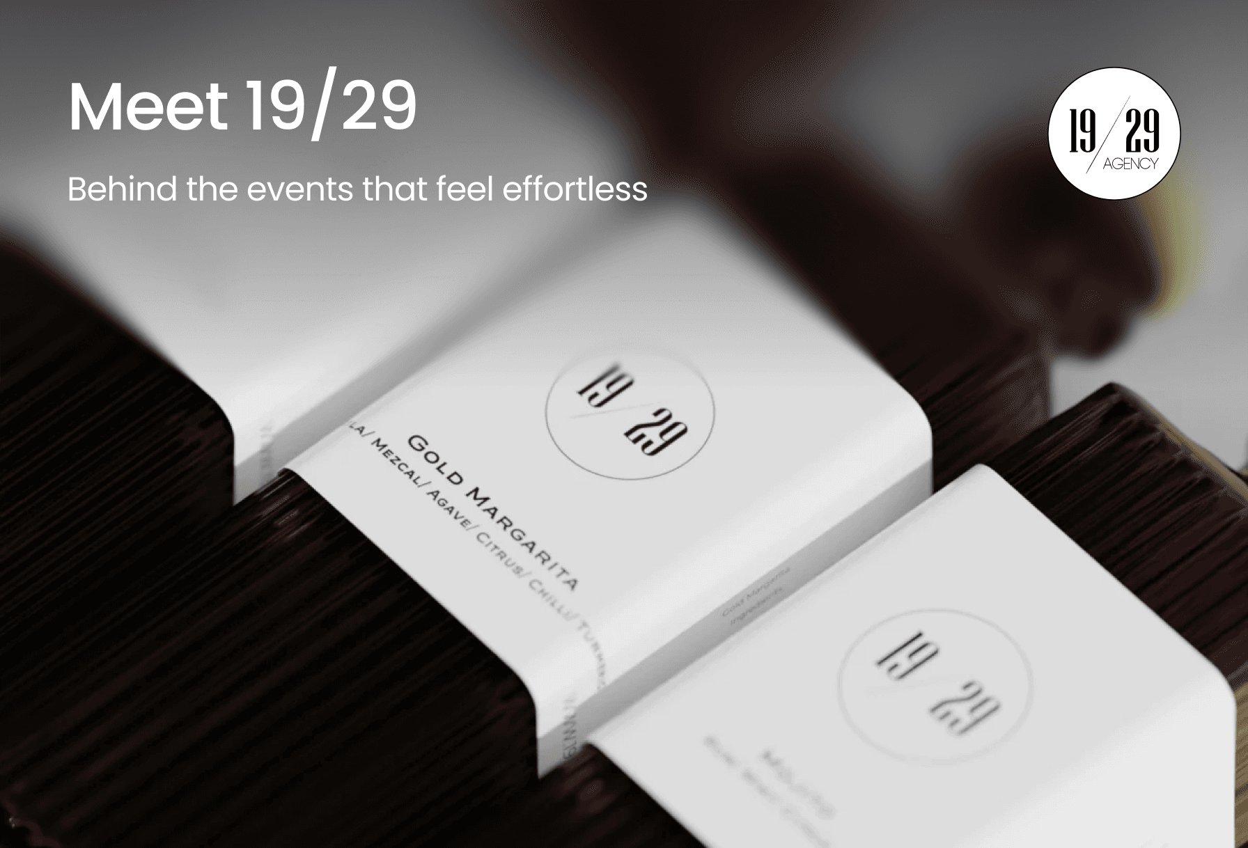 19/29 Agência: Onde os grandes eventos se dão