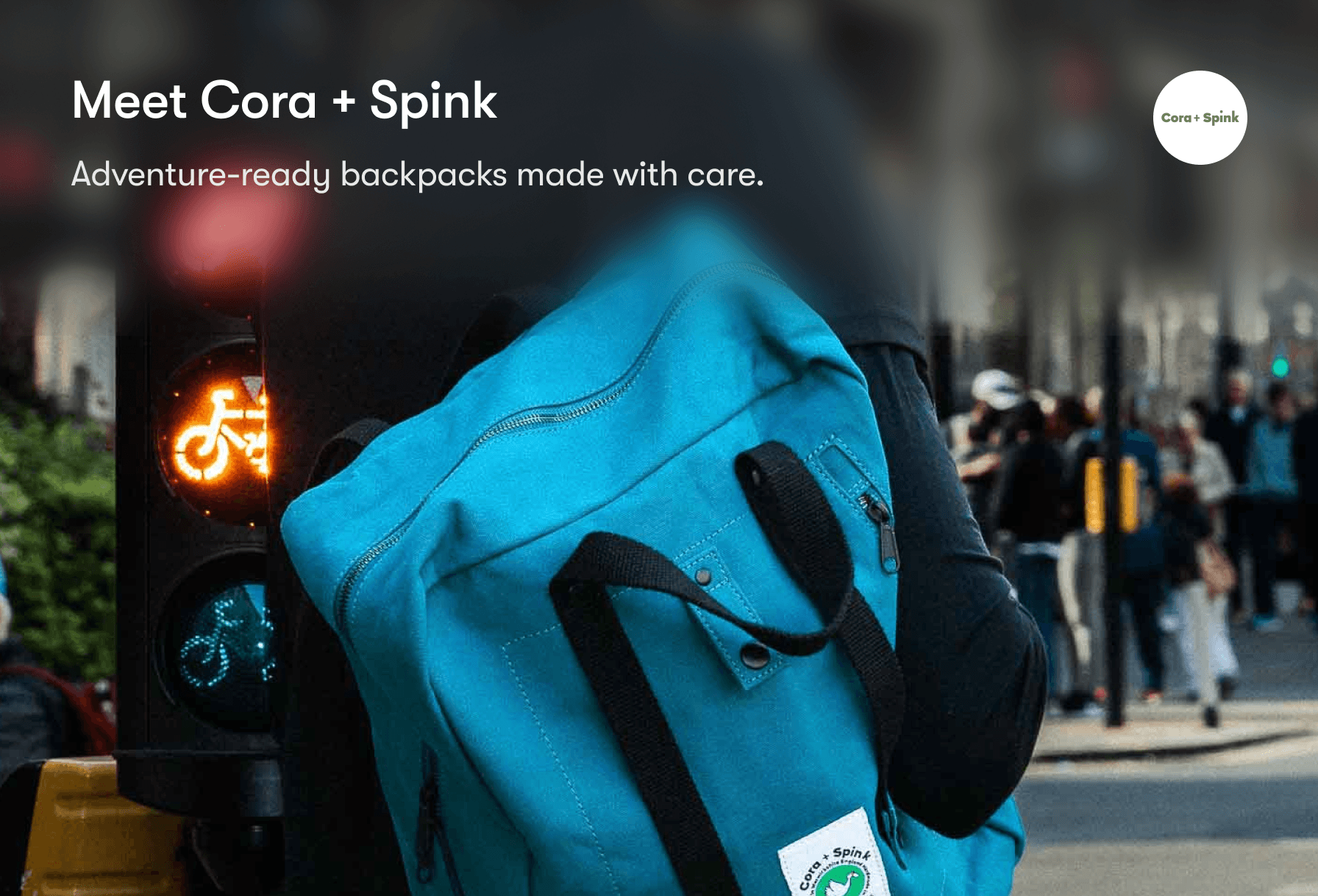 Conoce a Cora + Spink: Mochilas con propósito e integridad