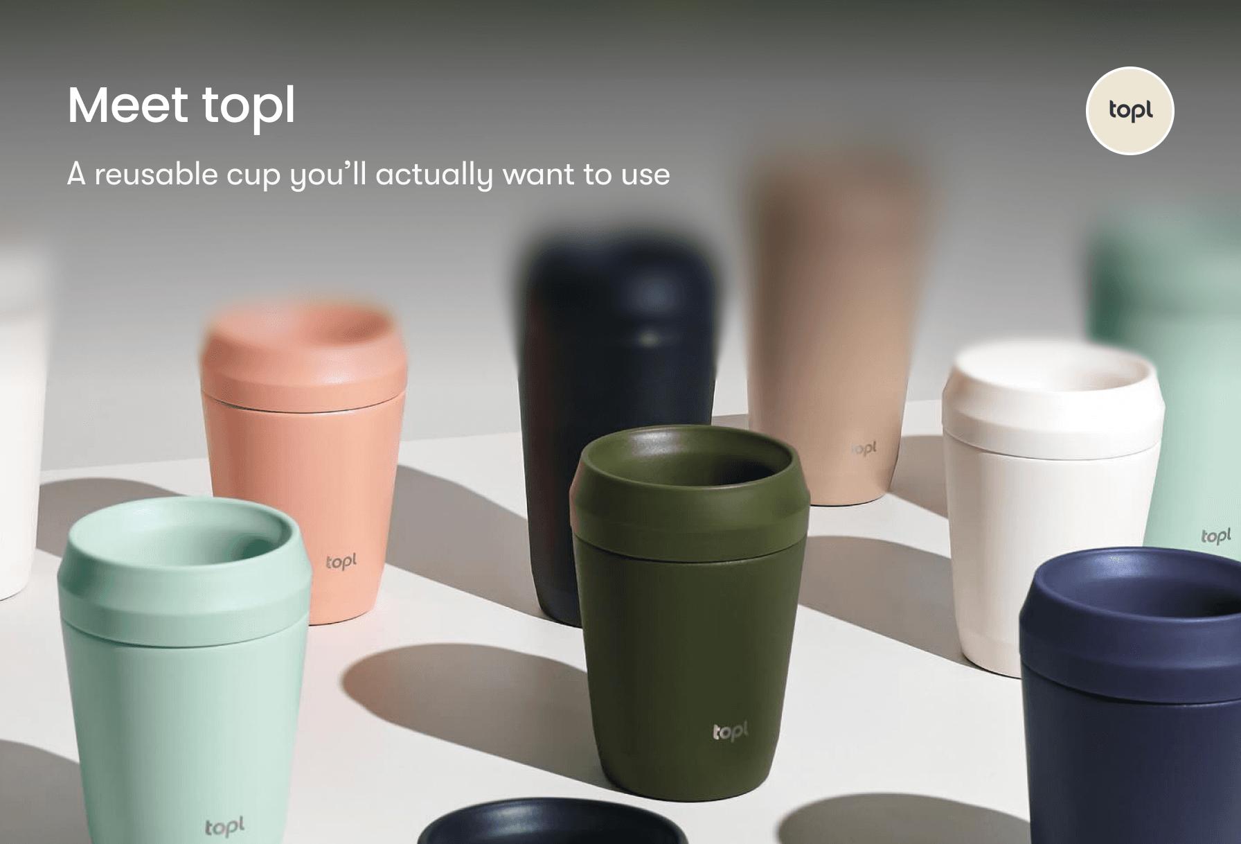 Meet topl: The Reusable Cup Designed to Finally Get It Right