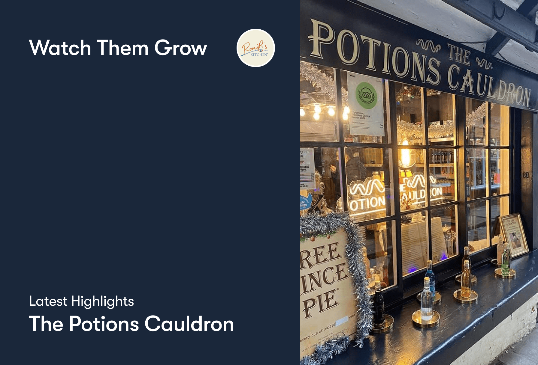 The Potions Cauldron krijgt Good Business Charter-accreditatie
