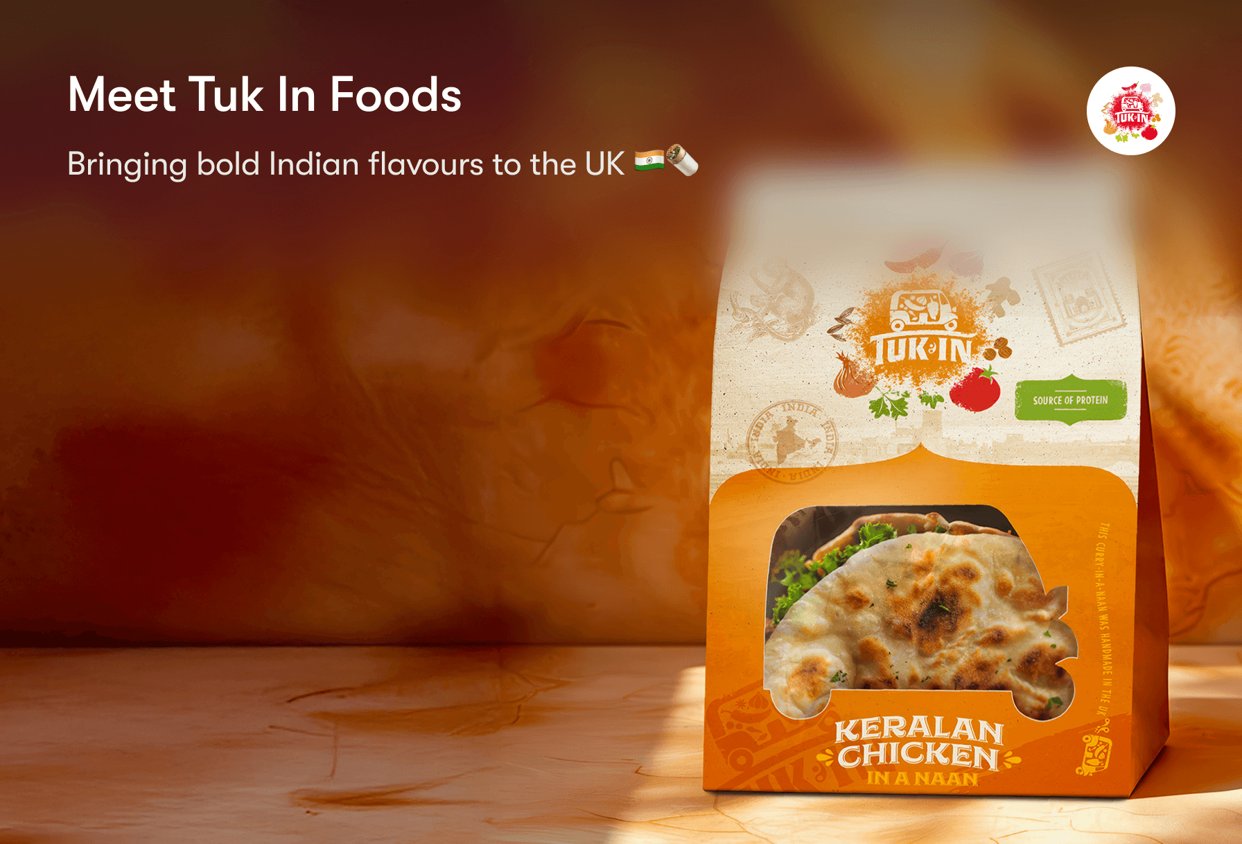 Conheça a Tuk In Foods: Do Curry-in-a-Naan ao sucesso nacional