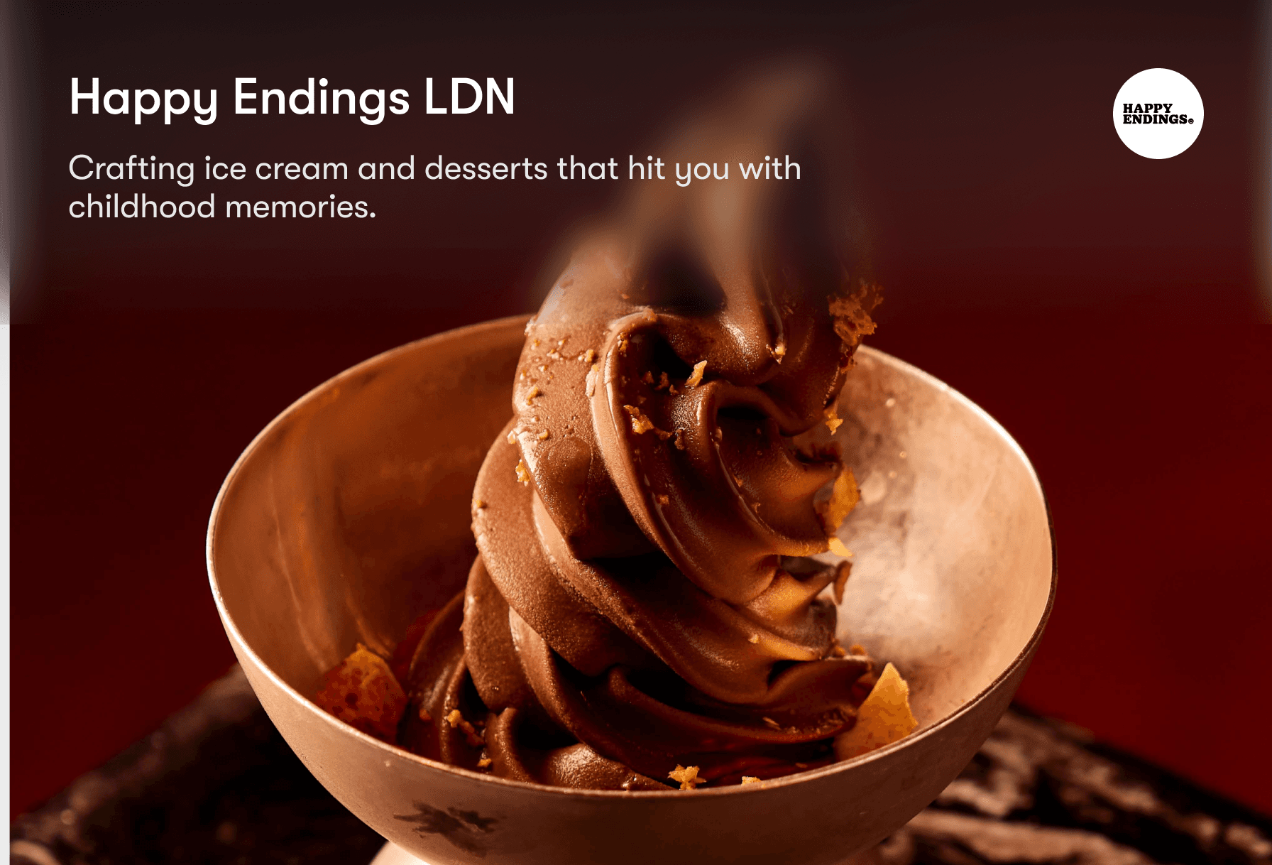 Meet Happy Endings LDN: Jäätise ja magustoitude valmistamine, mis räägivad lugu