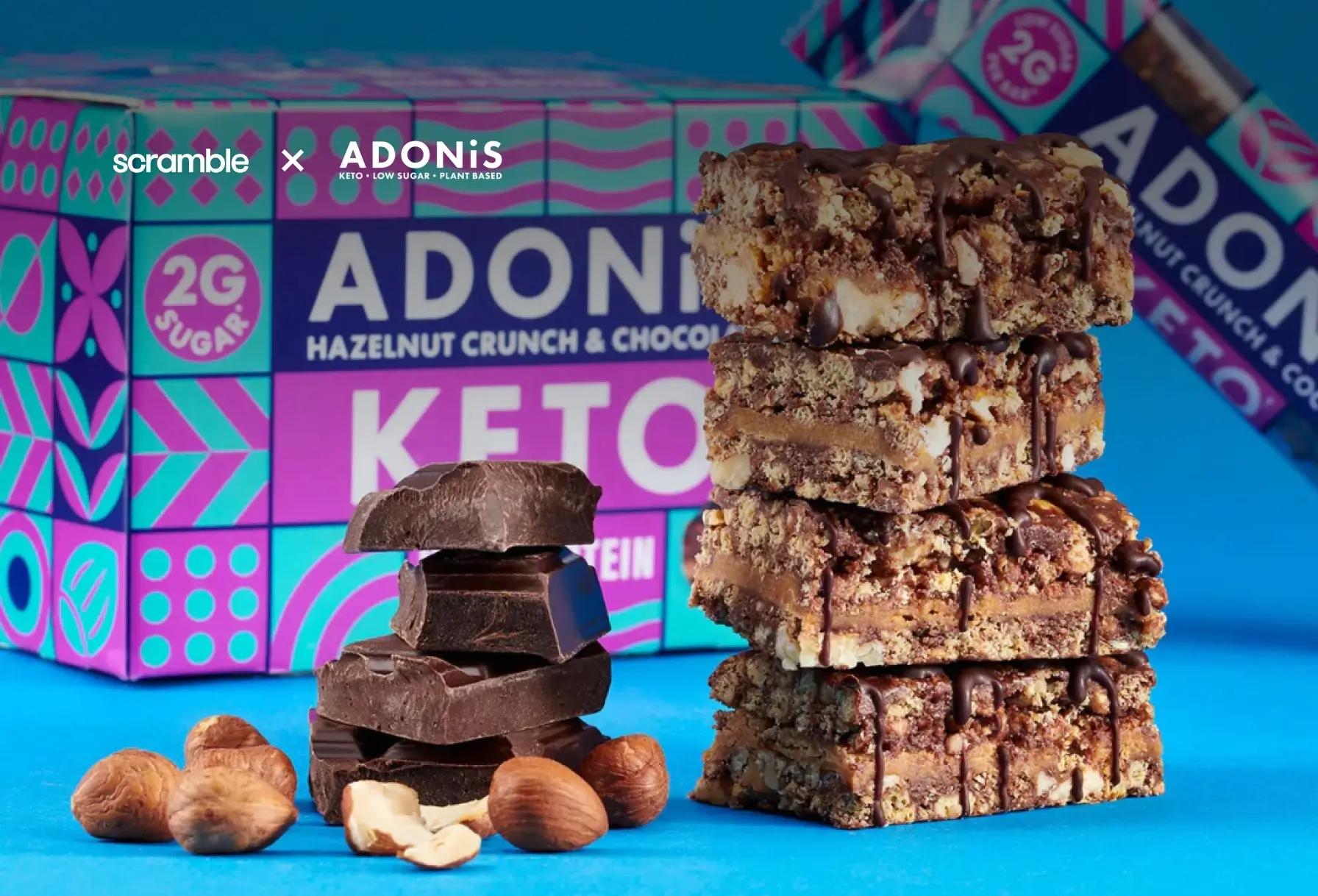 ADONiS: Lanches Keto à base de plantas projetados para a vida em ritmo acelerado