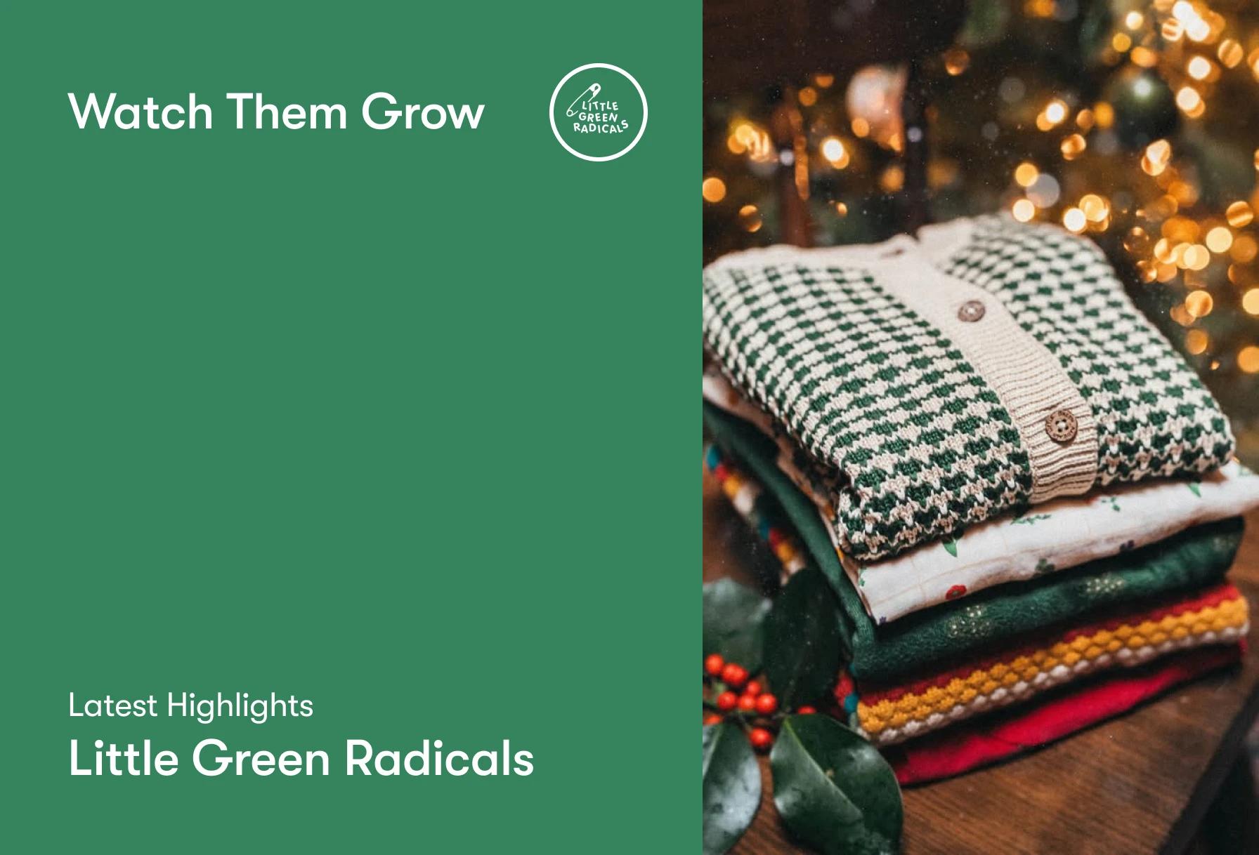 Little Green Radicals Shortlisted for the Drapers Conscious Fashion Awards