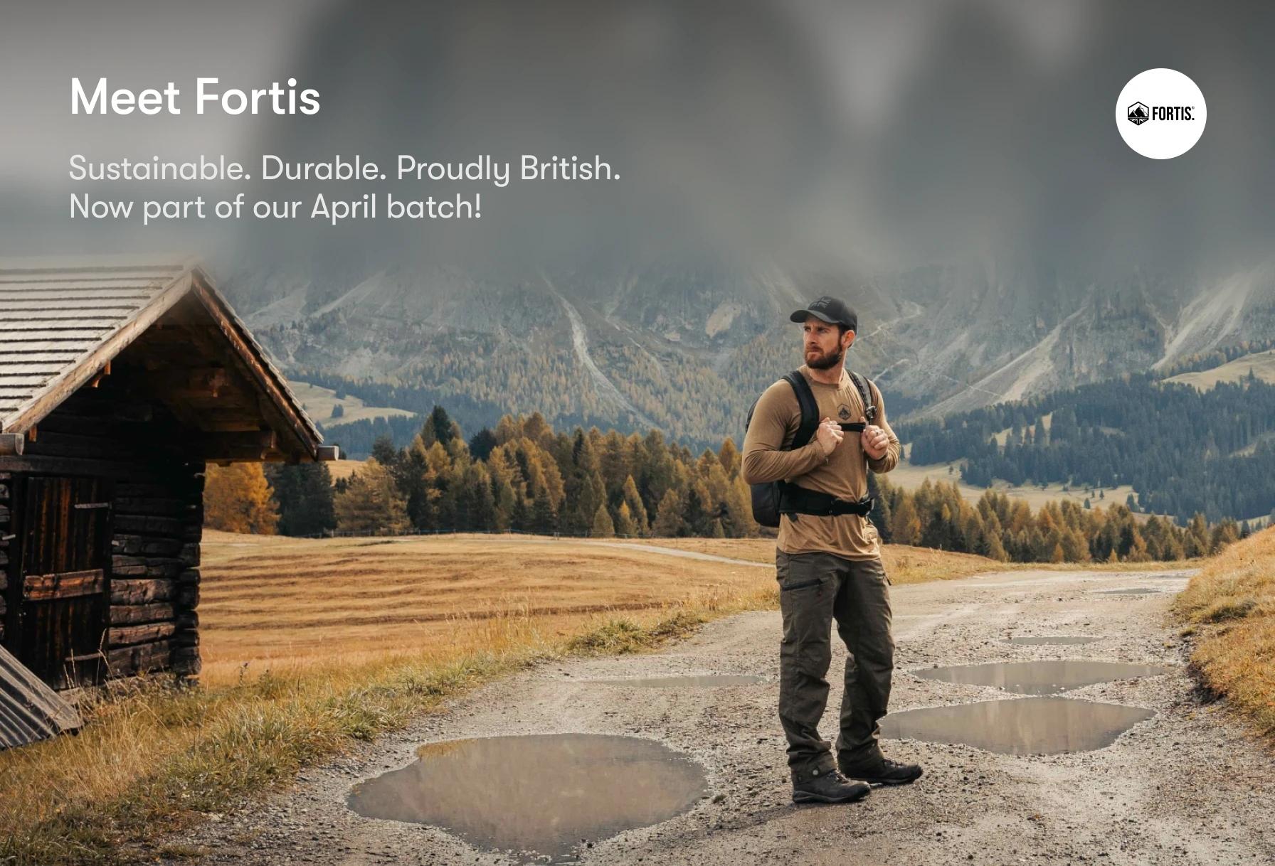 Meet Fortis: The British Brand Redefining Sustainable Outdoor Wear