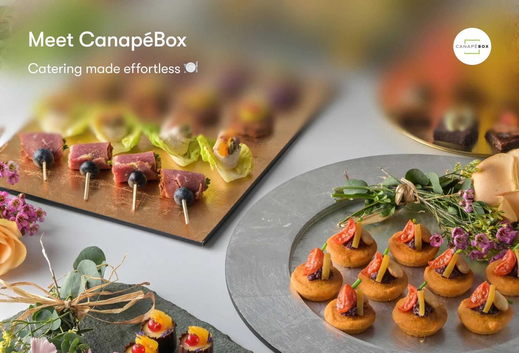 Treffen Sie CanapéBox: Bringt Restaurantqualität zu jeder Veranstaltung