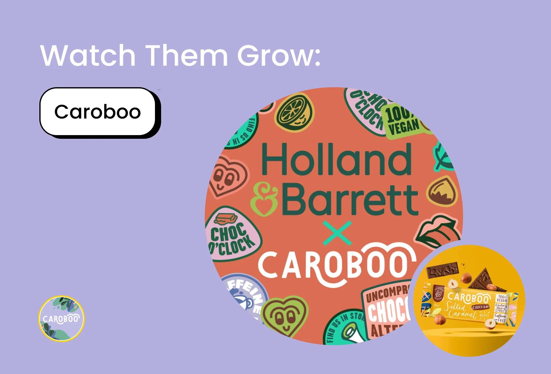 Caroboo chega às prateleiras da Holland & Barrett!