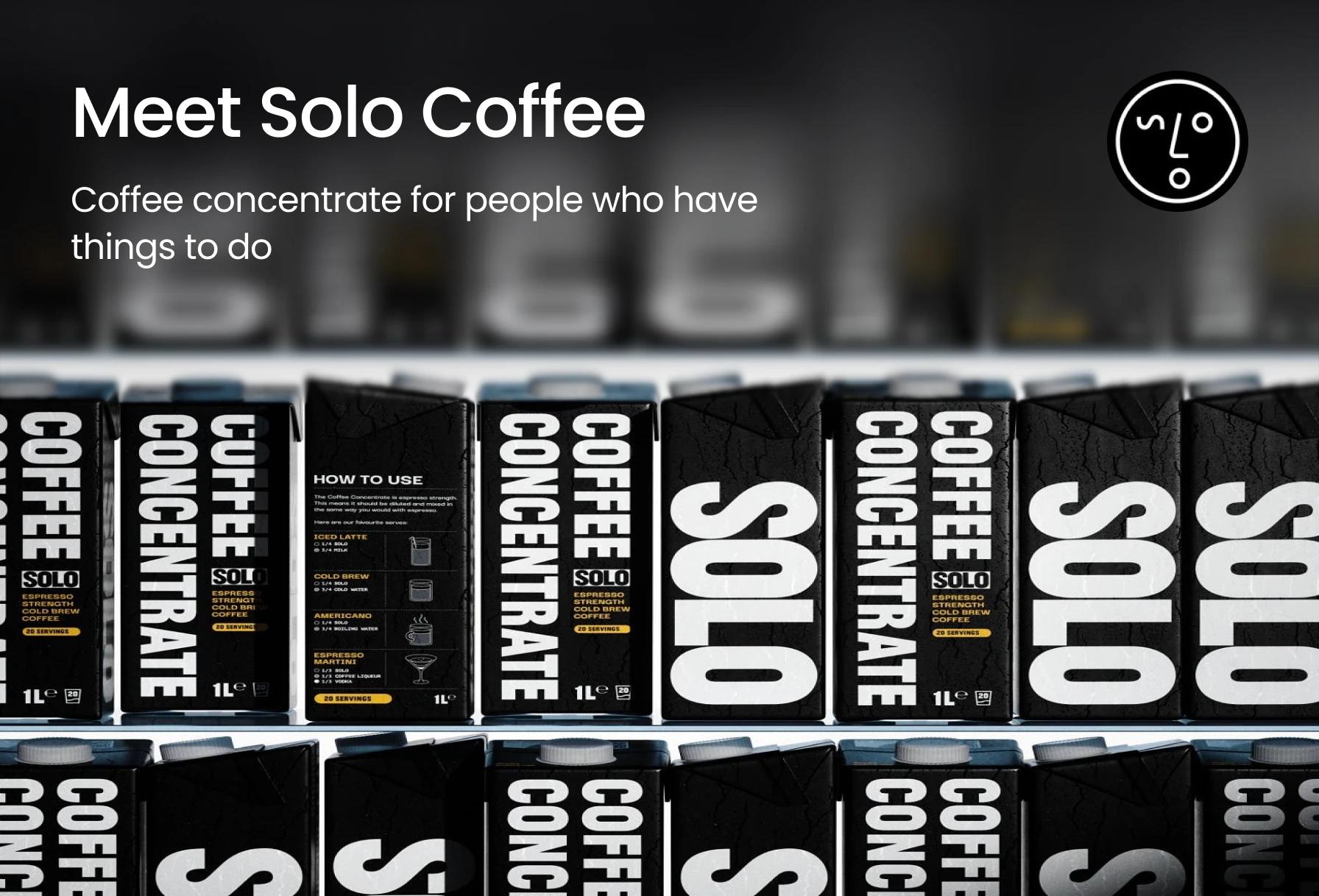 Solo Coffee: Καφές που σου δίνει ενέργεια